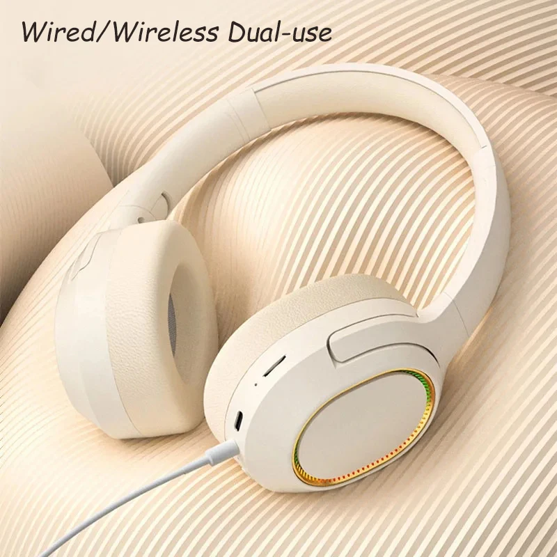 Xiaomi P2963 Cuffie senza fili Cuffie Bluetooth pieghevoli Auricolari da gioco HIFI stereo 9D Cuffie con riduzione del rumore con microfono Nuovo