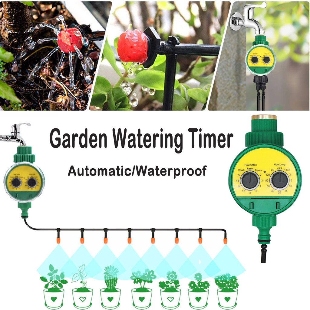 Garden Watering Timer Lcd Display Garden Tools Automatic Irrigation Controller Intelligence Valve Watering Control Device