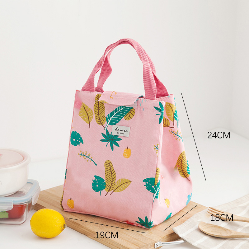 Gute Lebensmittel Kühler Taschen Tragbare Isolierte Lebensmittel Picknick Taschen Für Frauen Kinder Männer Kühltasche Kühlschrank Thermo Tasche: Rosa