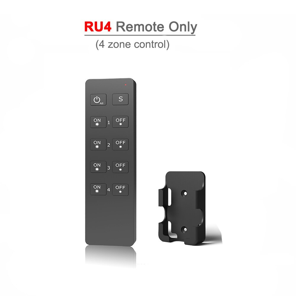 LED Dimmer 12V 24V PWM RF 2.4G Wireless Touch Remote Controller 5V 36V Smart Wifi Dimmer Switch for Single Color LED Strip Light: RU4 Remote Only