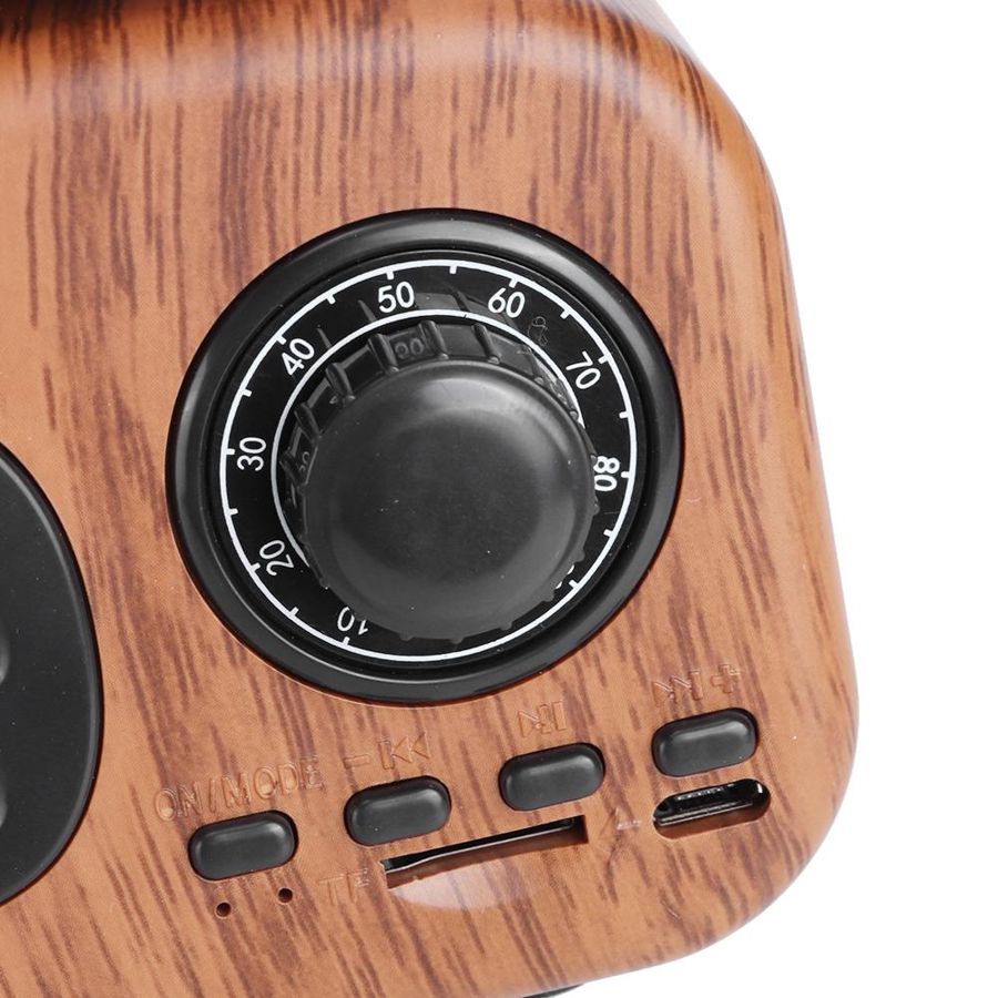 Retro Bluetooth Speaker Plug-in Card Music Player for PC Mobile Phone Tablet bocina bluetooth