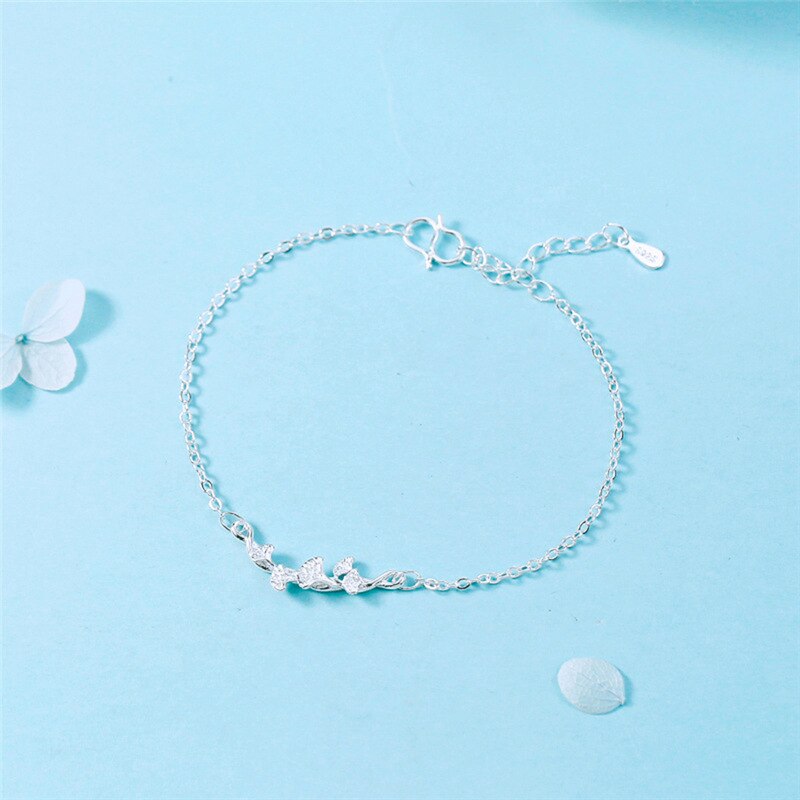 Bonlavie Blad Eenvoudige Mode Armband Kleine Verse Gingko Leaf Armband Voor Vriendinnen