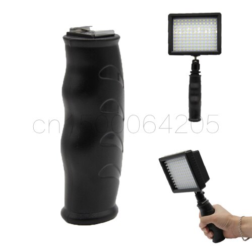 LED Flash Light Bracket /Cold Shoe Mount Handvat Grip voor DSLR DV Camera Film