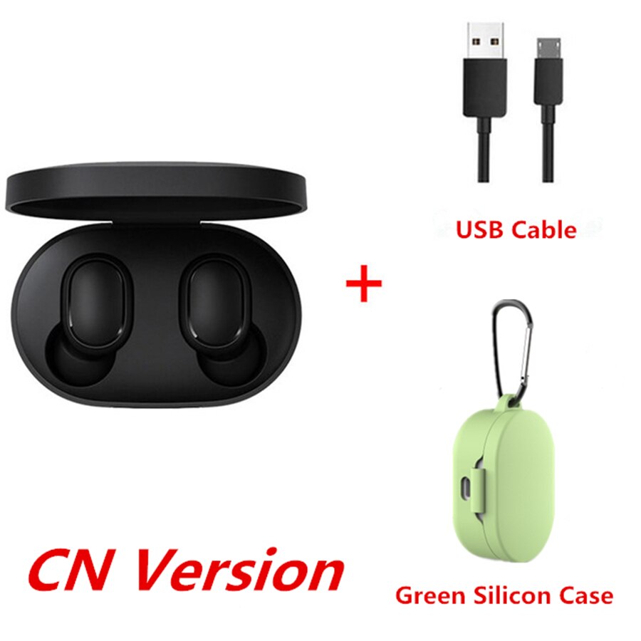 Original Xiaomi Redmi Airdots S TWS Bluetooth 5,0 Drahtlose Kopfhörer Stereo bass Ohrhörer Sport Headset Für IOS Android Telefon: CN version F