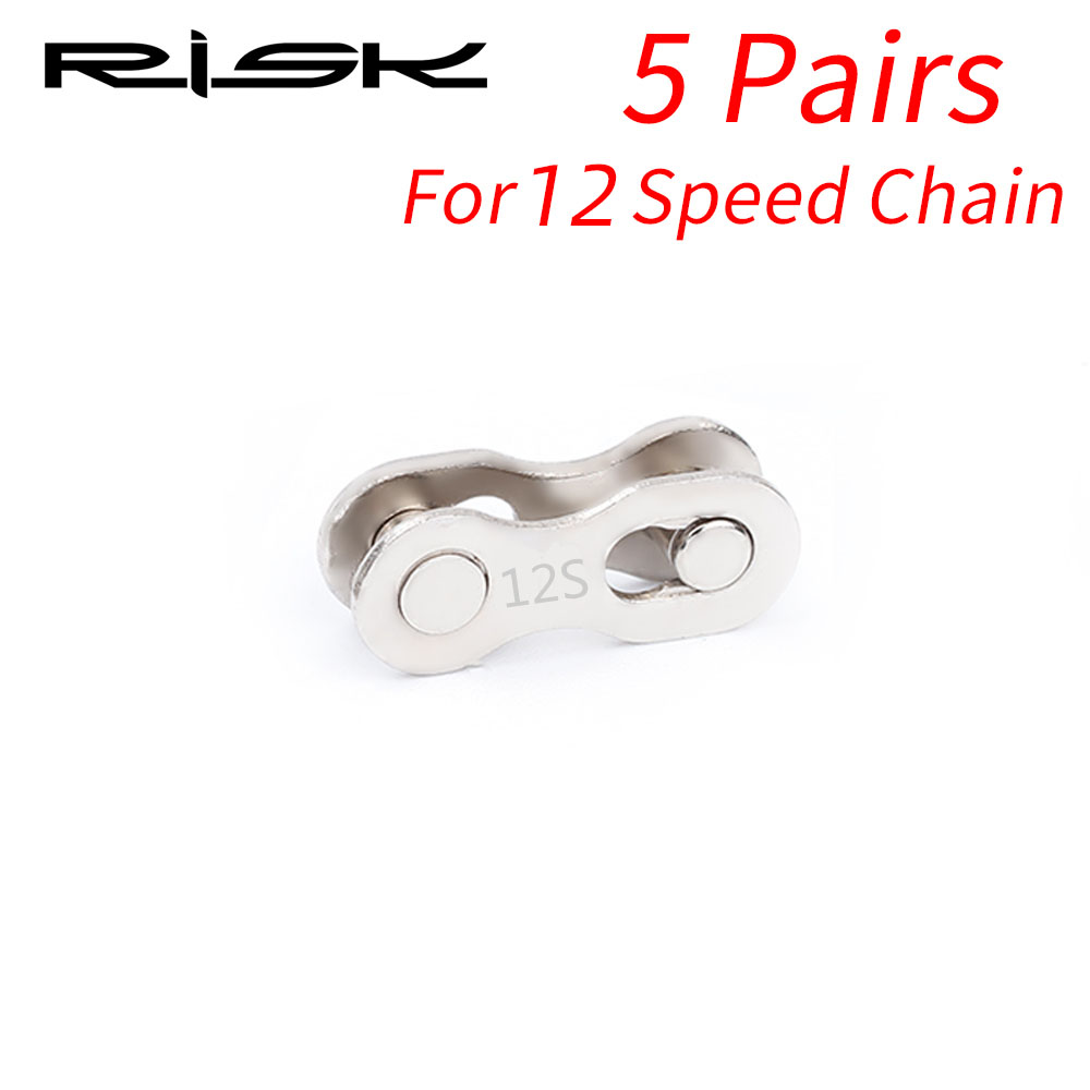 RISIKO 6/7/8/9/10/11/12 Geschwindigkeit Fahrrad kette Quick Link stecker lock set MTB Straße Fahrrad Power Kette Quick Release Schnalle: Lila