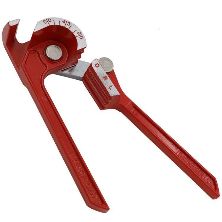 Tube Bender Tubing Bender 90/180 Degrees Heavy Duty Tubing Bender 3 In 1 Copper Bender for 1/4" 5/16" 3/8" Tubing Bending Tool