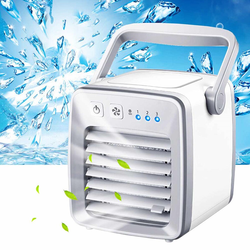 Portable Mini Air Conditioner Fan Conditioning Humidifier Purifier USB Desktop Air Cooler Fan Ultra Evaporative Air Cooling: WT-306