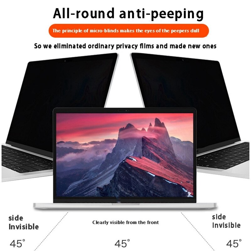 Laptop Privacy Film Magnetic Sticker Screen Privacy Film, Suitable for Air 13.3Inch (A1932)