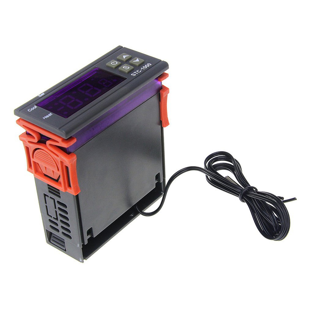 Stc-1000 Dual Relay Output Led Digital Temperature Controller Thermostat Cooling Heating Thermostat