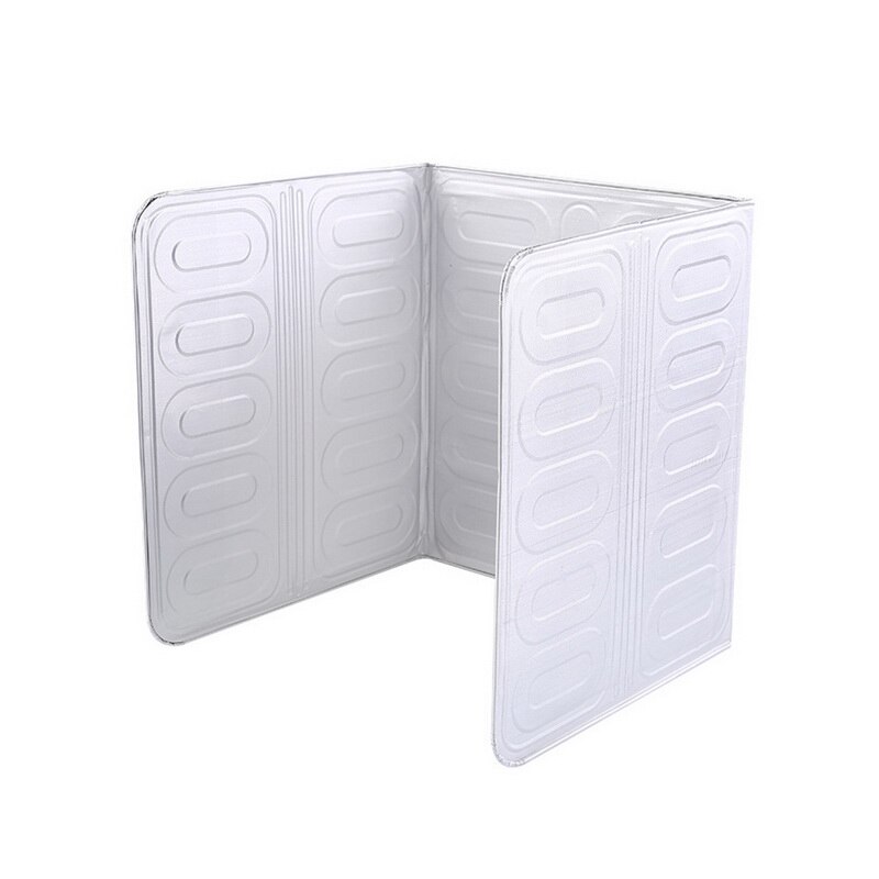 1PC Kitchen Gadgets Oil Splatter Screens Aluminium Foil Plate Gas Stove Splash Proof Baffle Home Kitchen Cooking Tools: G276707