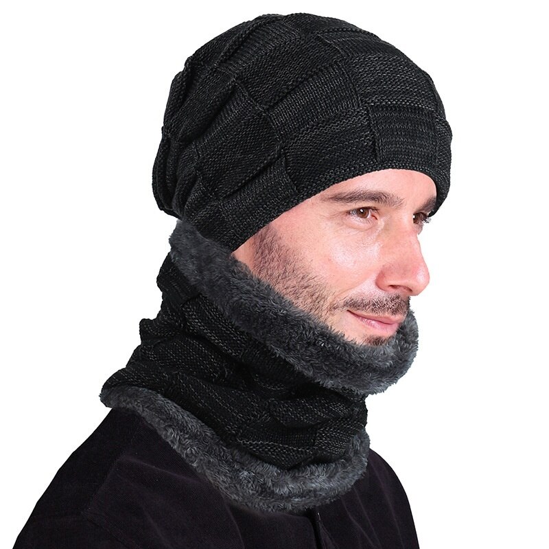 Baberos de esquí para hombre y mujer, máscara de Snowboard, pasamontañas, para montar babero al aire libre, sombreros de Calavera, gorros de lana tejidos, bufanda para esquiar
