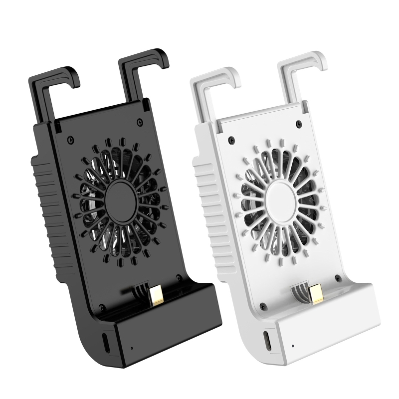 H052 Charging Holder Stand Built-in Cooler Fan Cooling Bracket for Switch/OLED/Lite