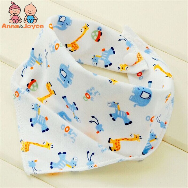 20 Stk/partij Katoen Baby Babador Bandana Slabbetjes Voor Baby Sjaal Jongens Meisjes Baby Bib Burp Doeken Baby Cadeau
