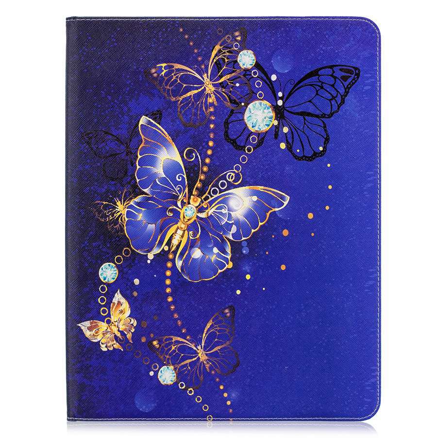 Funda de cuero PU con estampado para tableta Samsung Galaxy Tab A, 9,7, SM-T550, SM-T551, T555, T550: ZD