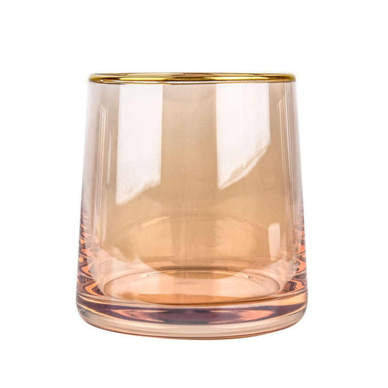 Nordic Glass Carafe Water Pitcher with Wood Lid Kettle Drinking Cup Tea Pot Juice Jug Household Drinkware Clear Water Bottle: G