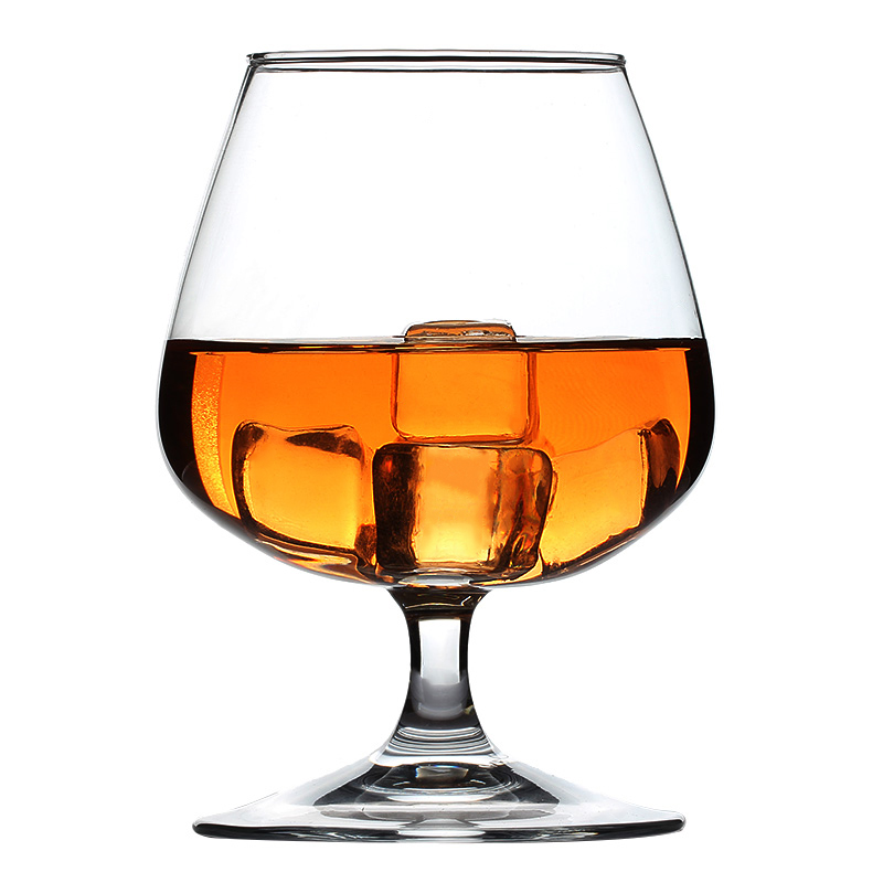 Copa corta de Brandy sin plomo, vaso transparente para cóctel de Whisky, cerveza, vino, para Bar en casa, vasos de vidrio, 100-500ml
