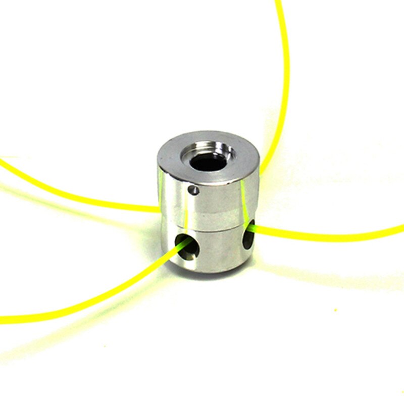 Garden Trimmer Head Universal Lawn Mower Head Aluminium Alloy Strimmer Trimmer Head String Set Gasoline Grass Brush Cutter Part