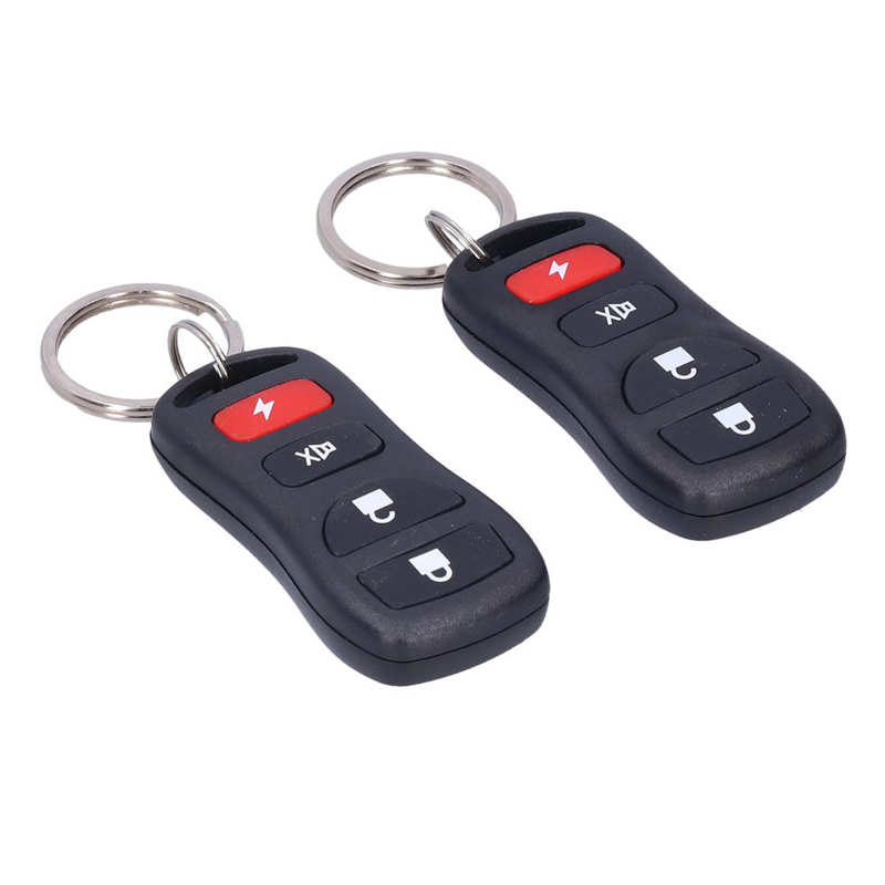 Central Locking Kit Auto Remote Control Central Lock Actuator Kit Keyless Entry System 12V W/LED Indicator