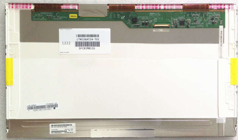 15.6'' laptop lcd screen LTN156AT24 B156XW02 B156XTN02 CLAA156WB11A N156B6-L04 N156B6-L0B BT156GW01 N156BGE-L21 LP156WH4 40PINS