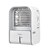 Xiaomi-enfriador de aire portátil MIIIW, ventilador de bajo ruido, 3 velocidades, aire acondicionado de escritorio, Humidificador USB, purificador para oficina y dormitorio: Blanco