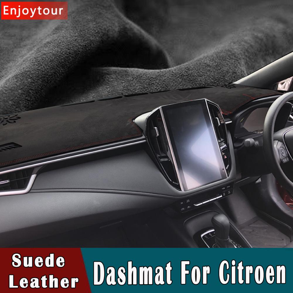 Mokkanahka dashmat kojelaudan kansi kojelauta matto citroen  c4l c5 aircross c-elysee c-triomphe  c4l ds3 ds4 ds5ls ds6 c3- xr rhd