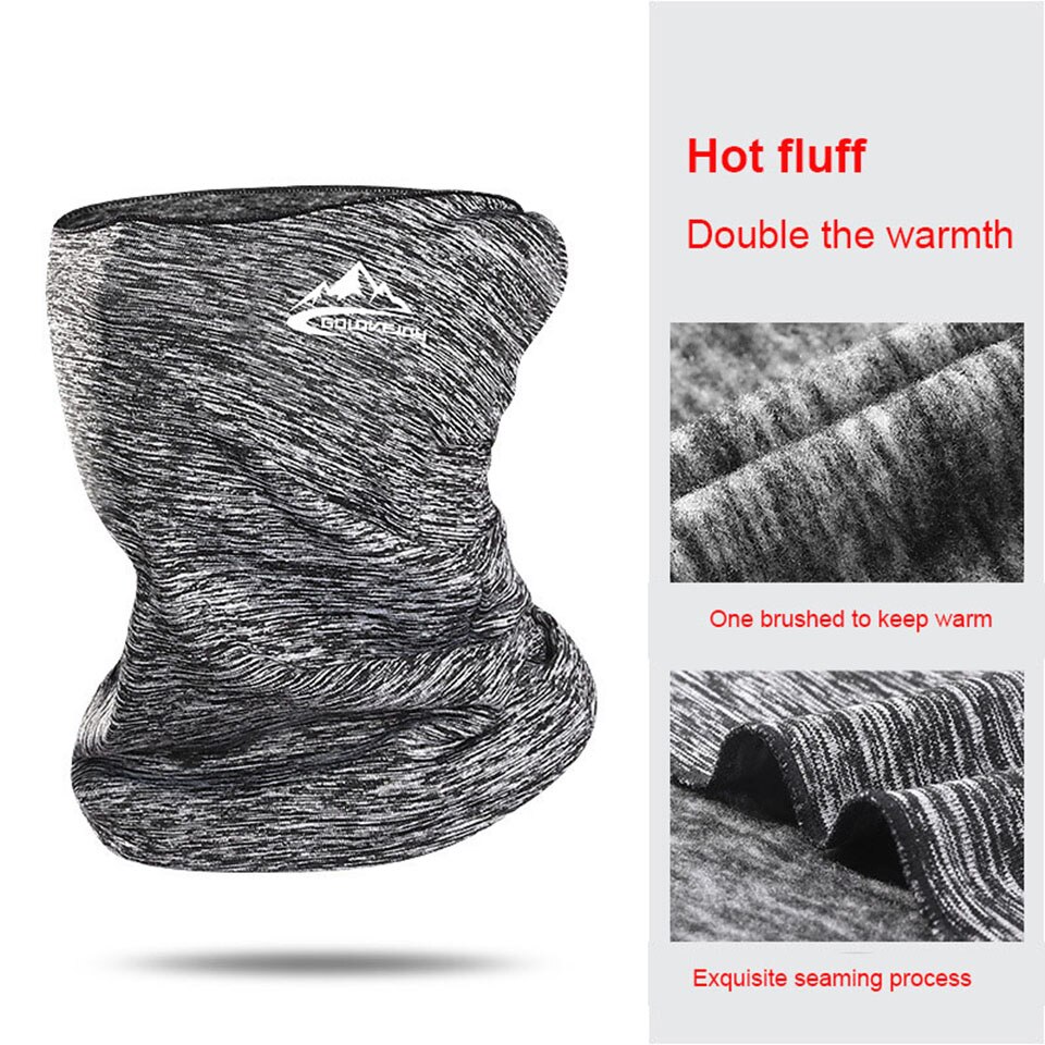 Varm vinter svart bandana huvud täcka hals huvudband cykling fiske balaclava mask halsduk multifunktionella utomhus huvudbonader