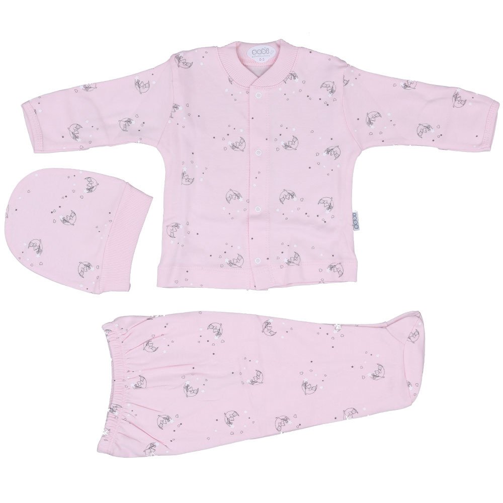 Nyfødte baby pyjamas sæt drenge pijama piger pijama hyggelige baby nattøj baby badekåber 100%  bomuld baby pyjama bukser: 2256p