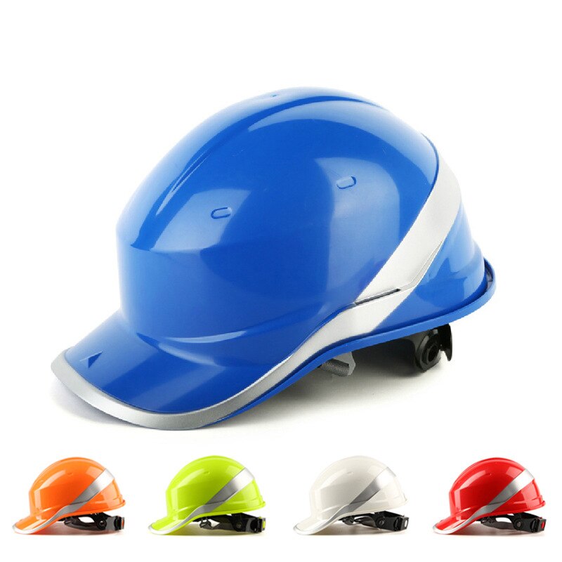 Veiligheidshelm Werken Cap Abs Isolatie Materiaal Met Reflecterende Streep Harde Hoed Bouwplaats Isolerende Beschermende Helmen
