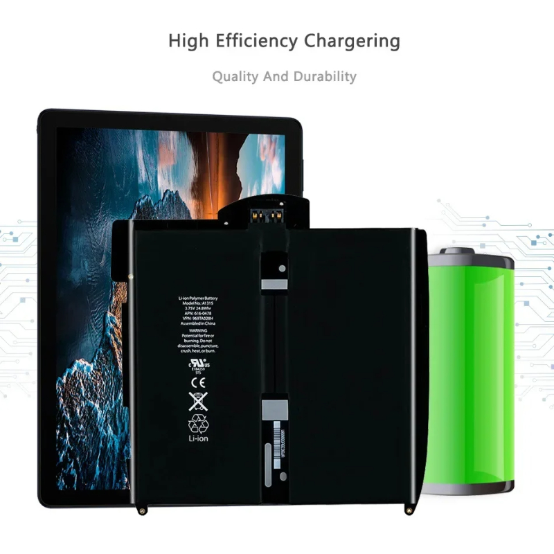 Batterie pour tablette Apple iPad 1, 5400mAh, pour modèles A1315, A1219, A1337, 616-0448, 616-0478, 969TA028H