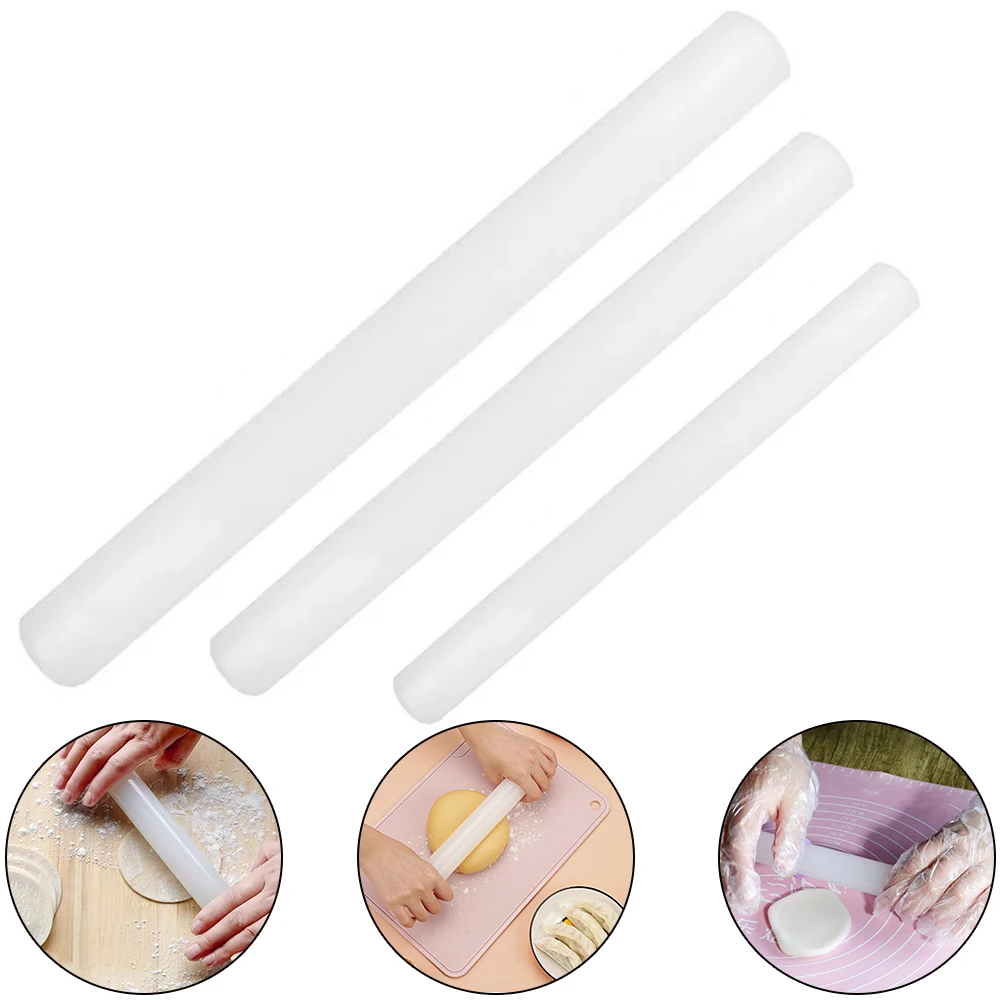 23Cm 30Cm Plastic Fondant Roller Deegroller Suikercake Roller Deegstick Gebak Bakdecoratie Tool Keuken Accessoire