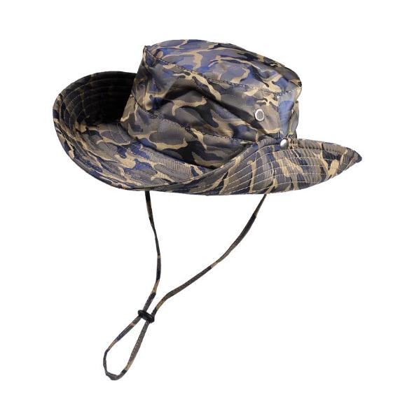 Sombrero de sol XBG-9042 de camuflaje de verano, gorra de pescador, sombrero deportivo para hombres y mujeres, gorro de protección Uv para exteriores, gorra de senderismo: Caqui