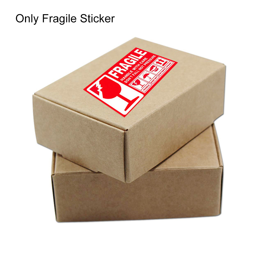 300sheets/roll Warning Practical Moving Adhesive Goods Decoration Notice Express Handle With Care Label Fragile Sticker