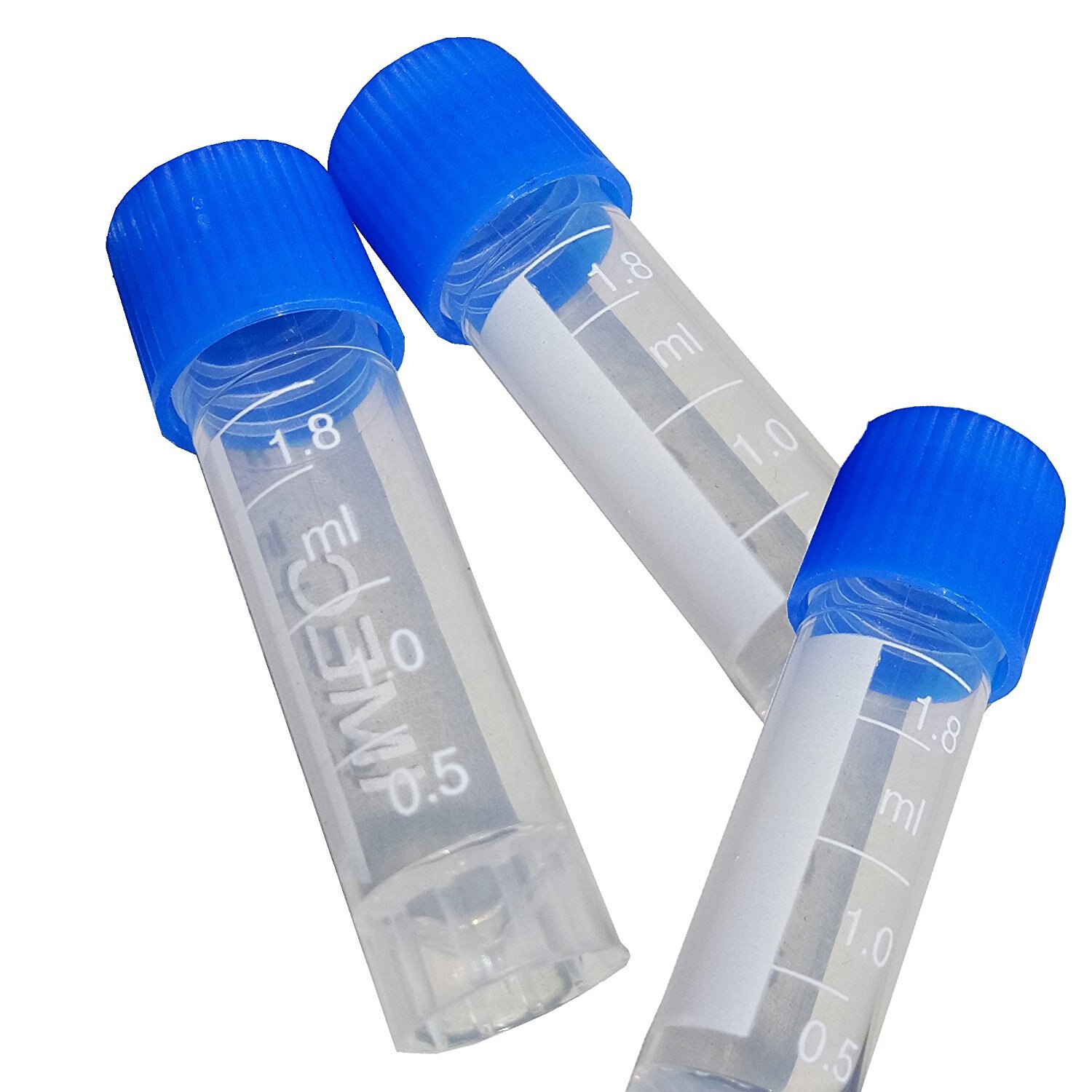 Plastic Test Tube Centrifuge tube 1.8ml Test Lab Tubes ( Various colors available )