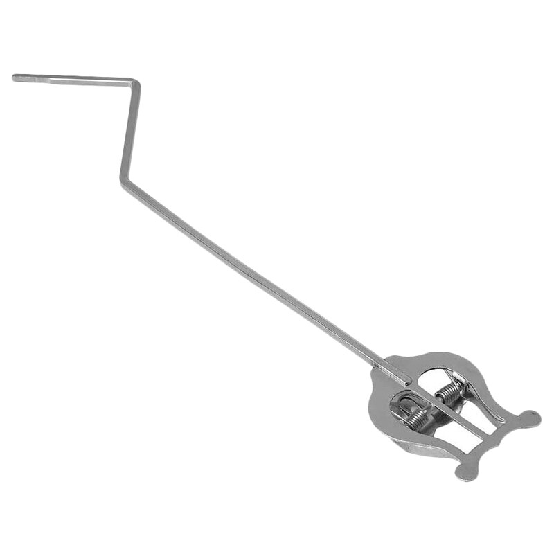 33cm Silber Bariton Marschieren Leier Sax Musik Punktzahl Stand Clamp-Auf Clip