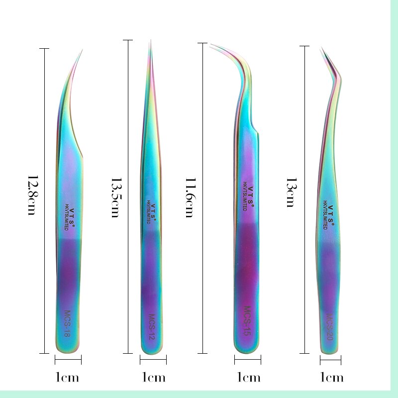 Pincety ze stali nierdzewnej profesjonalne przedłużanie rzęs dekoracje antystatyczna pęseta robić brwi przedłużanie rzęs narzędzia