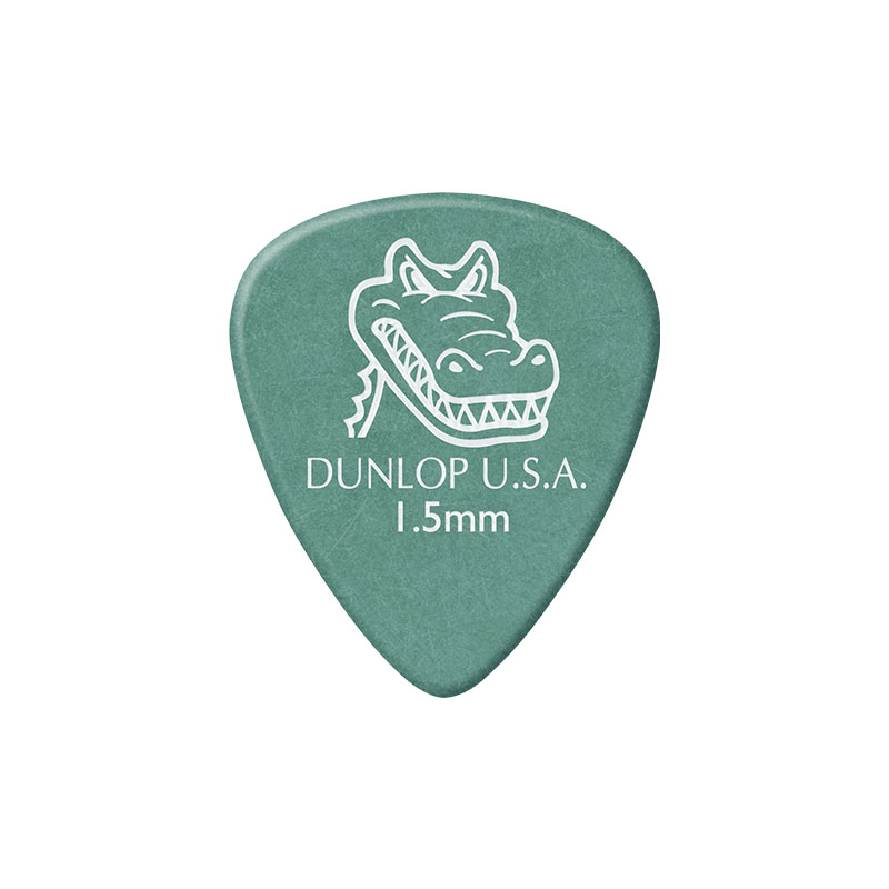 1 pièce de guitare Dunlop Gator Grip médiator pièces de guitare Vintage accessoires médiator guitare 0.58/0.71/0.96/1.14/1.50/2mm: 1.50mm