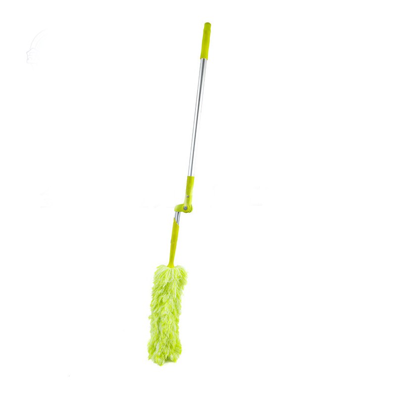 Microfiber Duster,Washable Bendable Electrostatic Duster With Long Extendable &amp; Retractable Telescopic Pole For Ceiling, Fan: Default Title