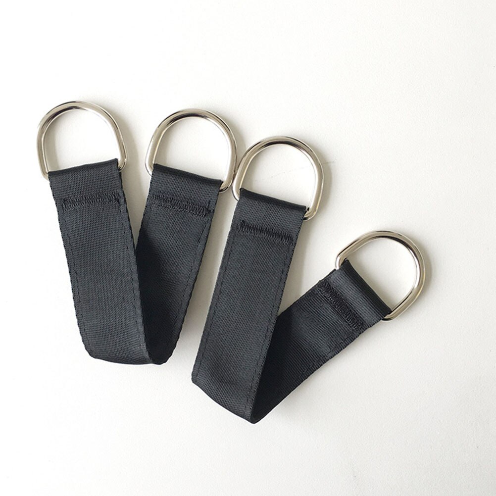 1 Pair Solid Grip Ball Gym Hanging Straps Fitness Sling Training Aids For Arm Wrist Pull-Up Exercise