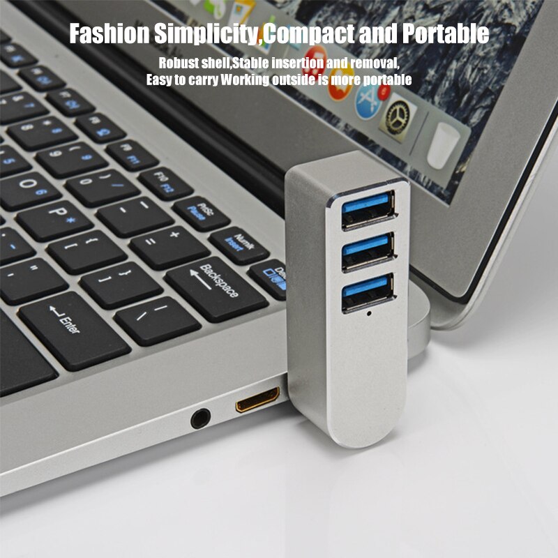 3 in 1 USB 3.0 Hub USB Splitter For Laptop Adapter PC Computer USB Charge Hub Notebook Splitter For Dell Lenovo HP Accessories