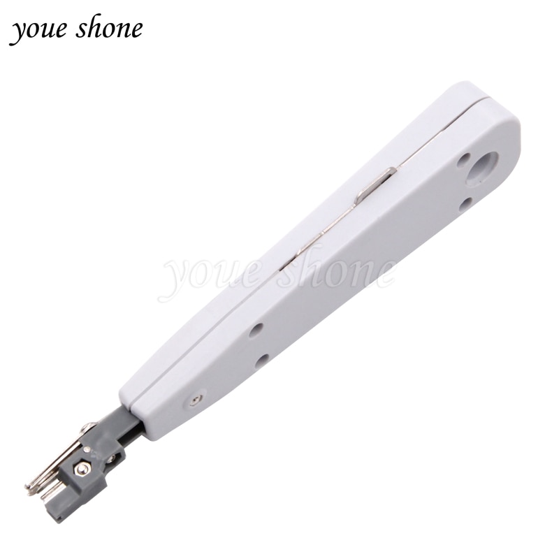Til krone telecom lsa-plus værktøj med sensor ethernet netværk patch panel frontplade punch down værktøj  rj11 rj45 kat 5