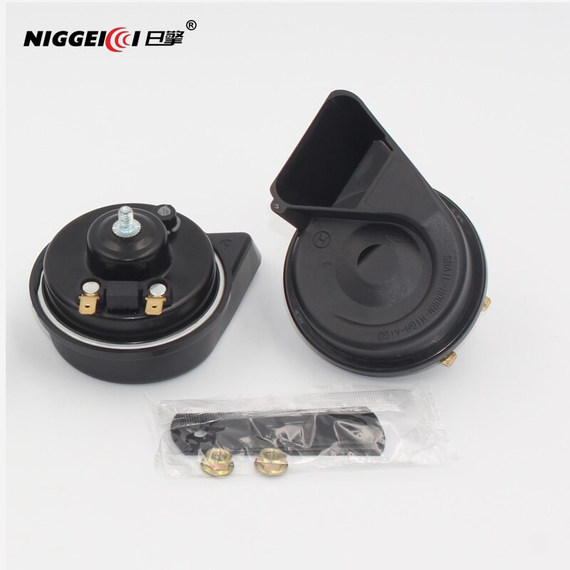 The sound of motorcycle horn is loud and bright, and the installation is convenient. 12V is greater than or equal to 105dB