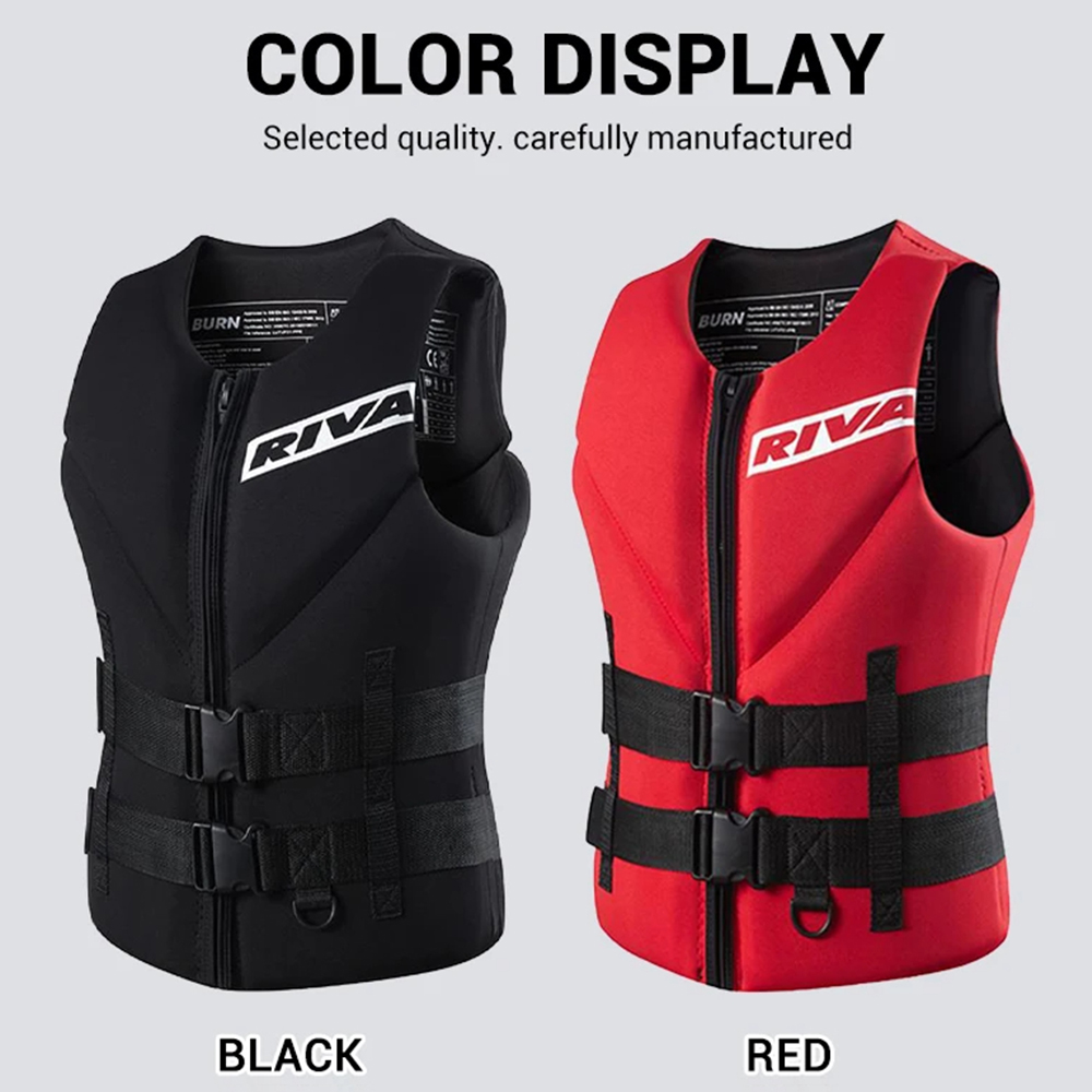 Chaleco salvavidas para adultos, chaleco de Surf, Kayak, Wakeboard, lanchas, balsa, barco de rescate, esquí, deportes acuáticos, natación, chaleco salvavidas de rescate a la deriva