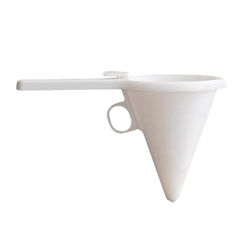 Adjustable Icing Candy Funnel with 4Pcs Mini Cake Pan 4 Inch Aluminum Round Cake Pans with Removable Bottom