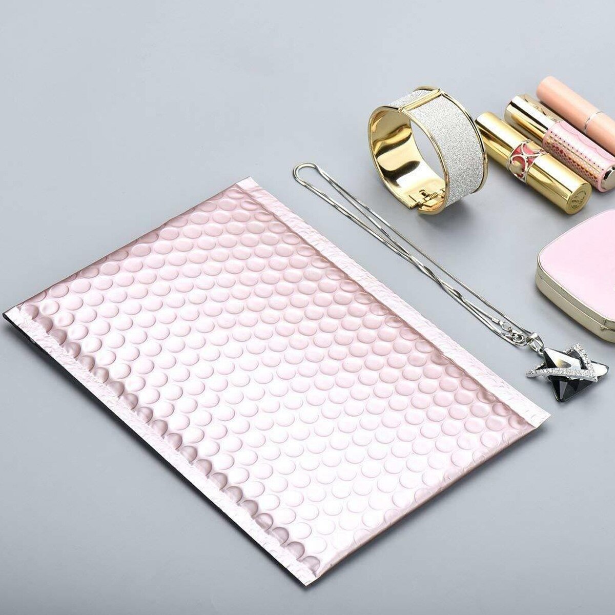 20pcs/lot Bubble Mailers Padded Envelopes Packaging Bags Plastic Bubble Bags Business Postal Mailing Envelope 5 Sizes