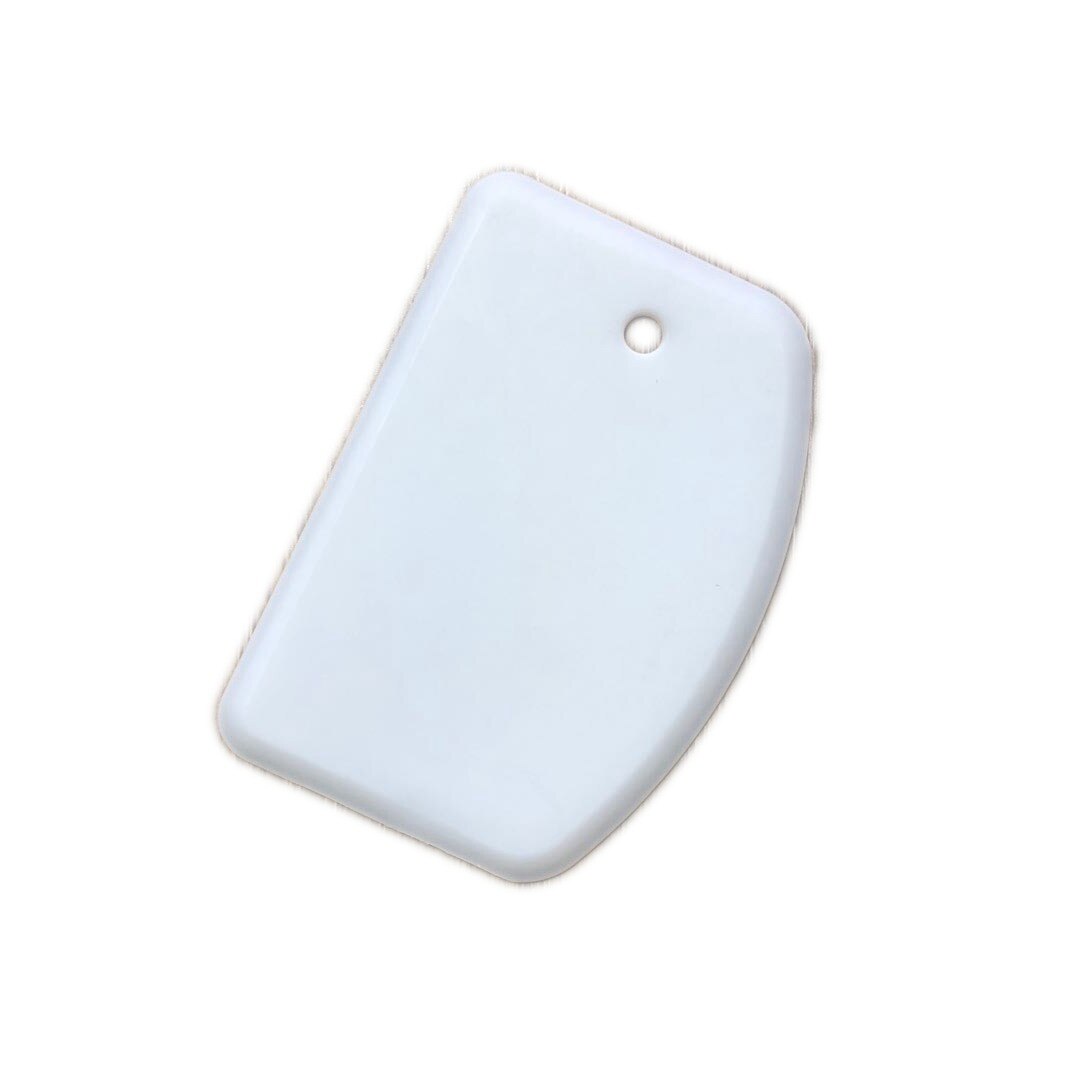 Dough Scraper Food-safe Plastic Bowl Scraper Pizza Dough Pastry Cutter Flexible Plastic Practical Bench Scraper Multi-purpose: Default Title