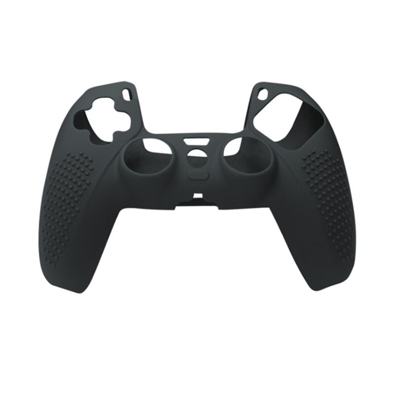 Handle Sleeve Silicone Case Protective Cover Anti-slip Skin for Play Station PS5 Y5GE: BK