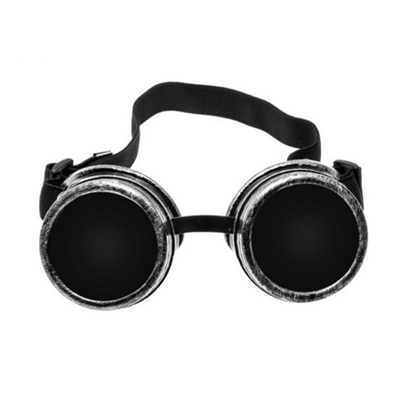 Brand Lassen Cyber Ronde Bril Goth Steampunk Cosplay Antieke Victoriaanse Cosplay Geschikt voor cross-country