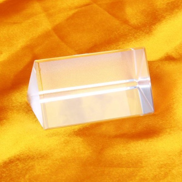 Optical Glass laboratory equipment Teaching prism childrens day splitting prism Right Angle Reflecting Triangular Prism