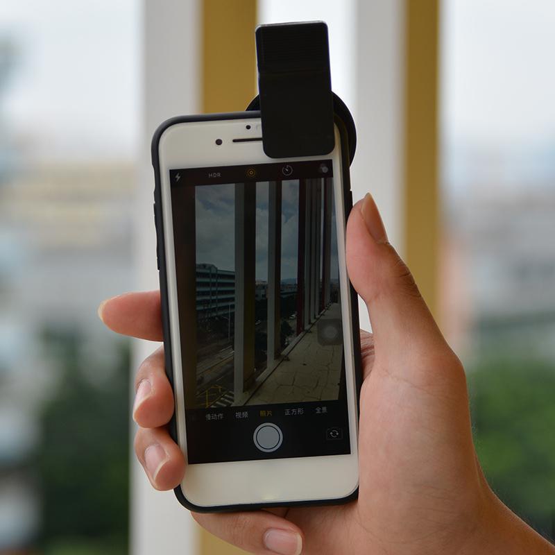 Lente de filtro ND para cámara de teléfono móvil, Clip de densidad neutra ajustable de 37mm, para Android, Ios, iPhone y Huawei