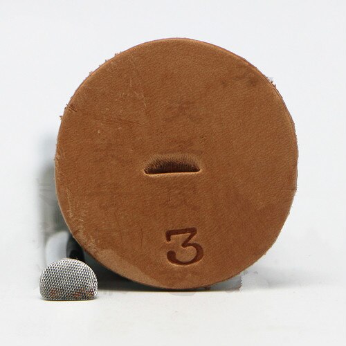 Lærverktøy gjør-det-selv lær arbeidssadel å lage verktøy utskjæring lær håndverksstempler lærhåndverksstempler finmasket trimming: 10-03